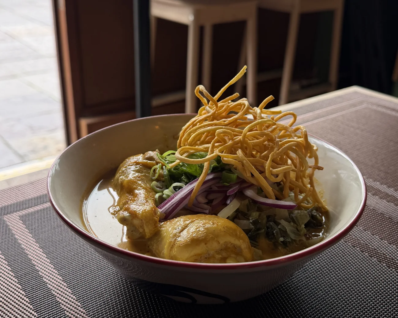 Khao Soi - Northern Thai coconut curry noodle soup